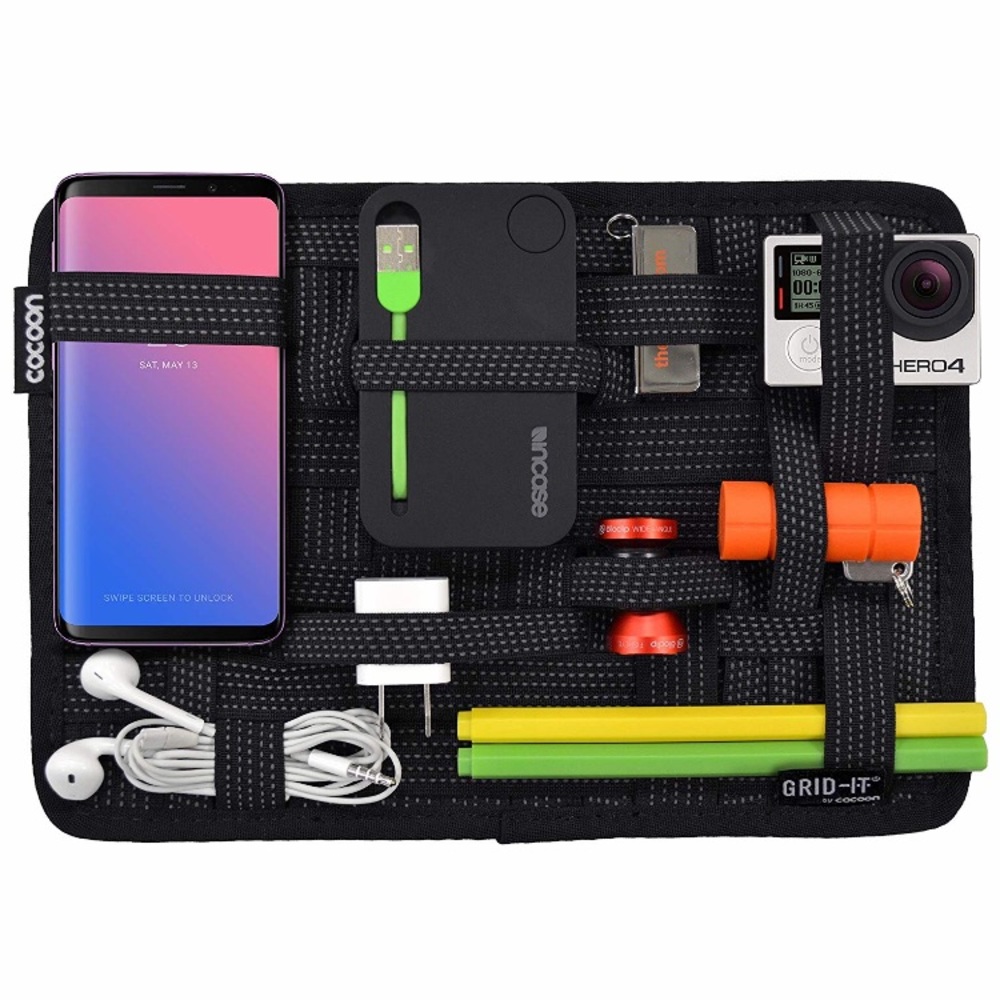 Cocoon Black Accessory organizer Grid it NWT